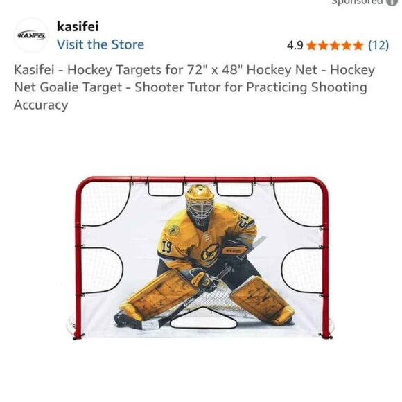 Goalie Hockey Target - Picture 3 of 3